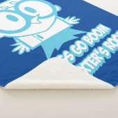 Dingen gaan in Dexter's kamer Sherpa Deken (3/4)