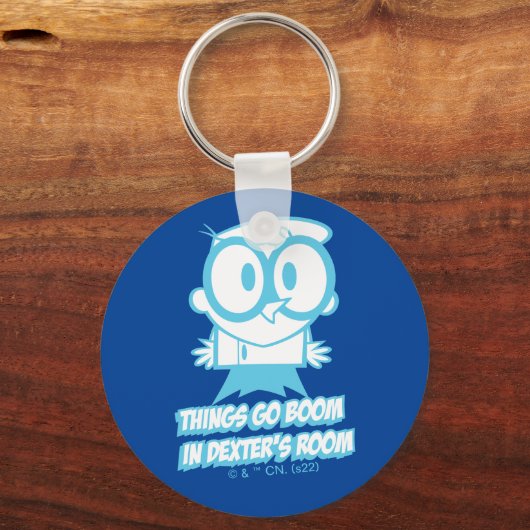 Dingen gaan in Dexter's kamer Sleutelhanger (Voorkant)
