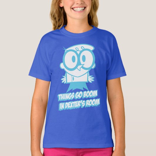 Dingen gaan in Dexter's kamer T-shirt (Voorkant)