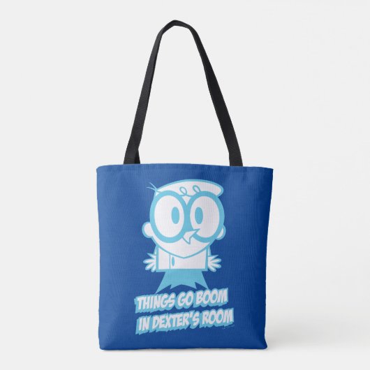 Dingen gaan in Dexter's kamer Tote Bag (Achterkant)