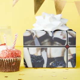 'Dingen gebeuren' op het schilderij Cadeaupapier