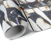 'Dingen gebeuren' op het schilderij Cadeaupapier (Rol Hoek)