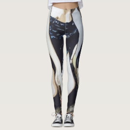 'Dingen gebeuren' op het schilderij Leggings