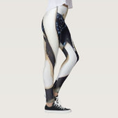 'Dingen gebeuren' op het schilderij Leggings (Rechts)
