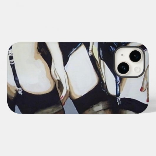 'Dingen gebeuren' Schilderen op een Case-Mate iPhone Case (Achterkant (horizontaal))