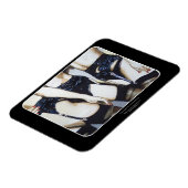 'Dingen gebeuren' Schilderen op een Magneet (Linkerzijde)