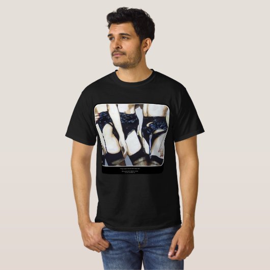 'Dingen gebeuren' Schilderen op een schilderij T-shirt (Voorkant volledig)