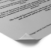 Dingen geleerd ABout slavernij en schuld Poster (Hoek)