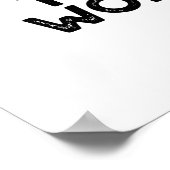 Dingen IJzeren werken met grappige ijzerdraad Poster (Hoek)