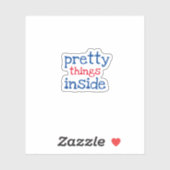 dingen in de sticker voor kleine bedrijven (Vel)