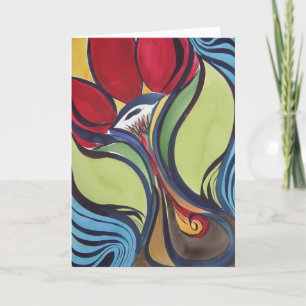 Dingen kijken omhoog Notecard Kaart