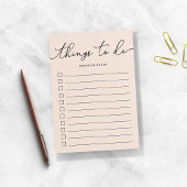 Dingen met de hand om te doen post-it® notes
