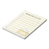 Dingen om Brie-kaas te catalogiseren Franse cuisin Notitieblok (Linkerzijde)