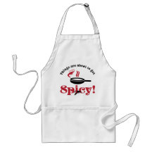Dingen om een spicy Apron te krijgen