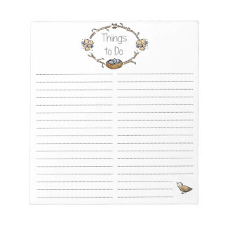 Dingen om Notitieblok te doen