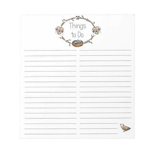 Dingen om Notitieblok te doen (Voorkant)