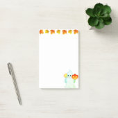 Dingen om te doen & Geest, Pompoen & Kaars op Wit Post-it® Notes (Kantoor)