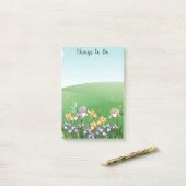 Dingen om te doen Irissen Bloem  Post-it® Notes (Op bureau)