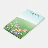 Dingen om te doen Irissen Bloem  Post-it® Notes (Schuin)