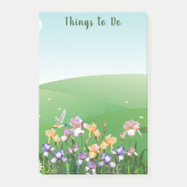 Dingen om te doen Irissen Bloem  Post-it® Notes