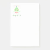 Dingen om te doen Kerstboom Post-it® Notes (Voorkant)