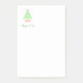 Dingen om te doen Kerstboom Post-it® Notes