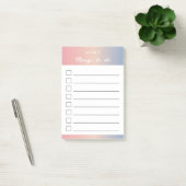 Dingen om te doen-lijst - Vaporwave Post-it® Notes (Kantoor)