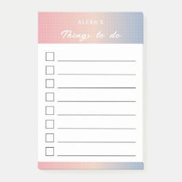 Dingen om te doen-lijst - Vaporwave Post-it® Notes