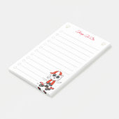 Dingen om te doen & Mooie schaatsende kat Post-it- Post-it® Notes (Schuin)