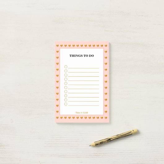Dingen om te doen post-it® notes (Op bureau)