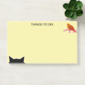 Dingen om te doen Vogel & Kat Post-it® Notes (Kantoor)