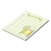 Dingen om vandaag de Drink van Margarita Cocktail  Notitieblok (Linkerzijde)