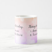 Dingen om vandaag kanker te verslaan koffiemok (Center)