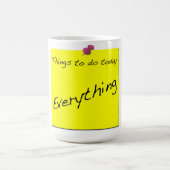 Dingen om vandaag te doen beheren Mok (Center)