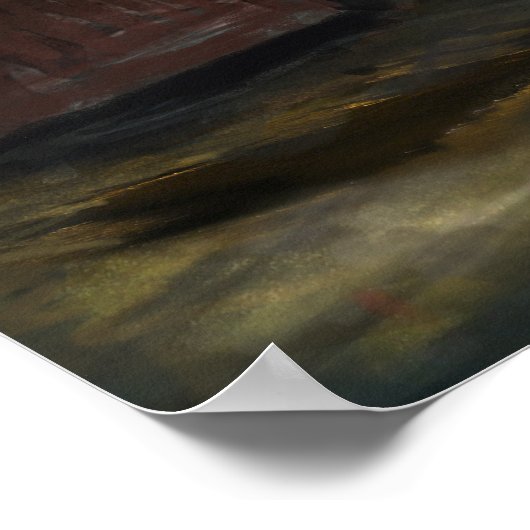 Dingen onzichtbaar Poster (Hoek)