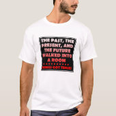 Dingen Spannend Grappige Tshirt (Voorkant)