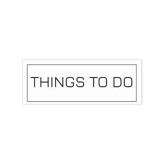 Dingen te doen notitieboek doel planner journaal  rubberstempel (Afrduk)