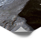 Dingen veranderen, haastig water Motivatie print (Hoek)