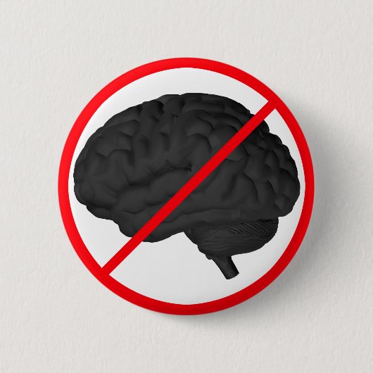 Dingen verboden! ronde button 5,7 cm (Voorkant)