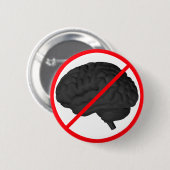 Dingen verboden! ronde button 5,7 cm (Voorkant /achterkant)