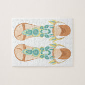 Dingen voor schoenen legpuzzel (Horizontaal)