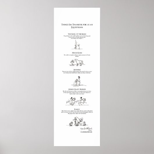 Dingen waar ik dankbaar voor ben als Poster van de (Voorkant)