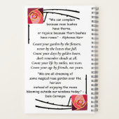 Dingen waar ik dankbaar voor ben notitieboek (Achterkant)