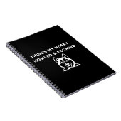 Dingen waar mijn Husky naar huilde & ontsnapte Notitieboek (Rechterzijde)