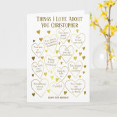 Dingen waar we dol op zijn kaart (Gele Bloem)