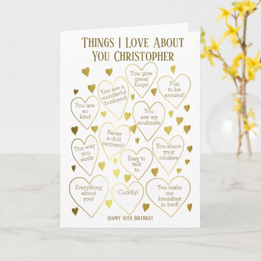 Dingen waar we dol op zijn kaart (Gele Bloem)