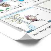 Dingen waar we van houden bij het poster van vrijw (Hoek)