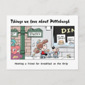 Dingen waar we van houden, die van Pittsburgh - de Briefkaart (Voorkant)