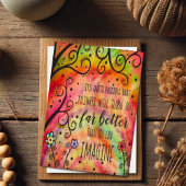  "Dingen zullen uitkomen" Inspirerend Kaart