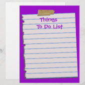 DingenOm briefpapier te weergeven (Voorkant / Achterkant)